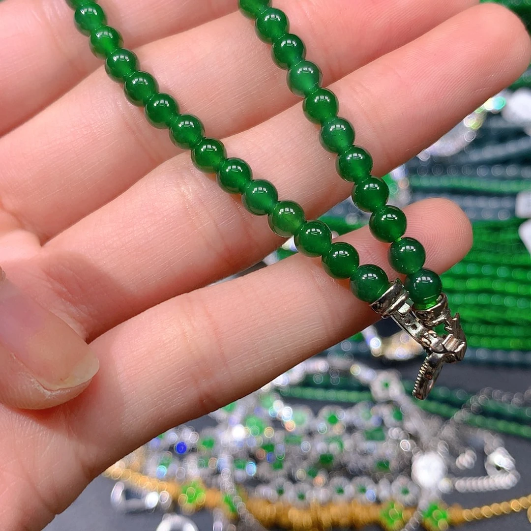 翡翠戒指未镶嵌天然翡翠