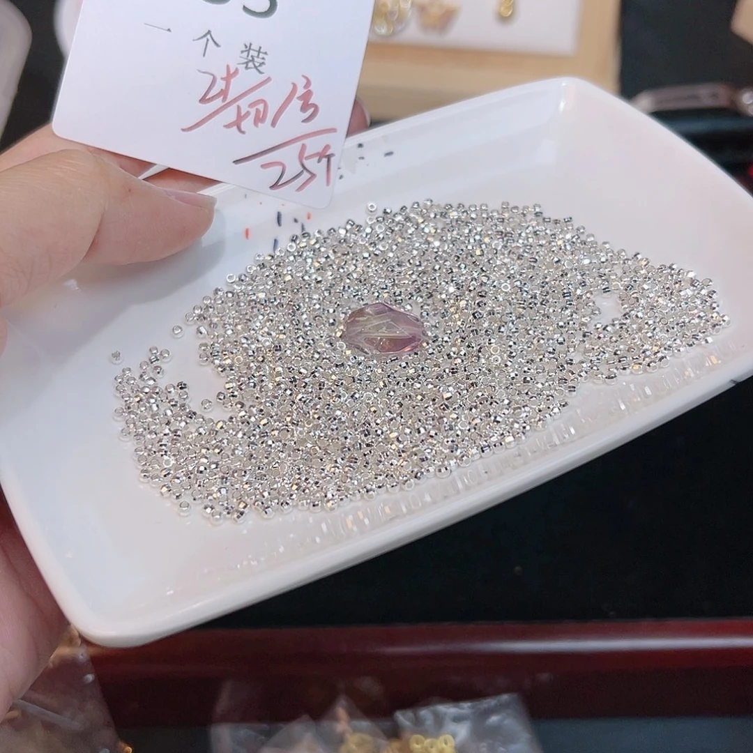 紫晶珠宝半成品银S925镶嵌55