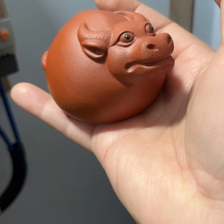 茶宠紫砂紫砂牛牛