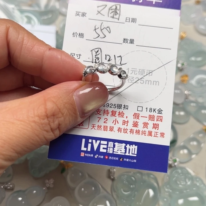 又****翡翠未镶嵌颈饰天然