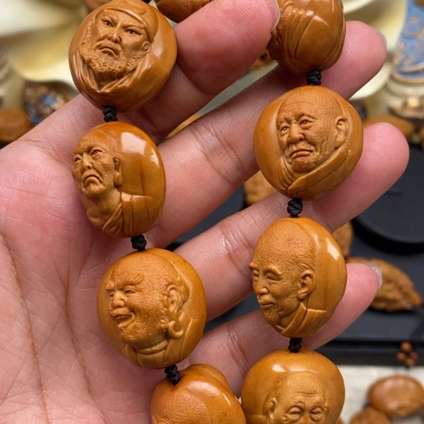【闪购商品】橄榄核手串橄榄手工雕刻工艺