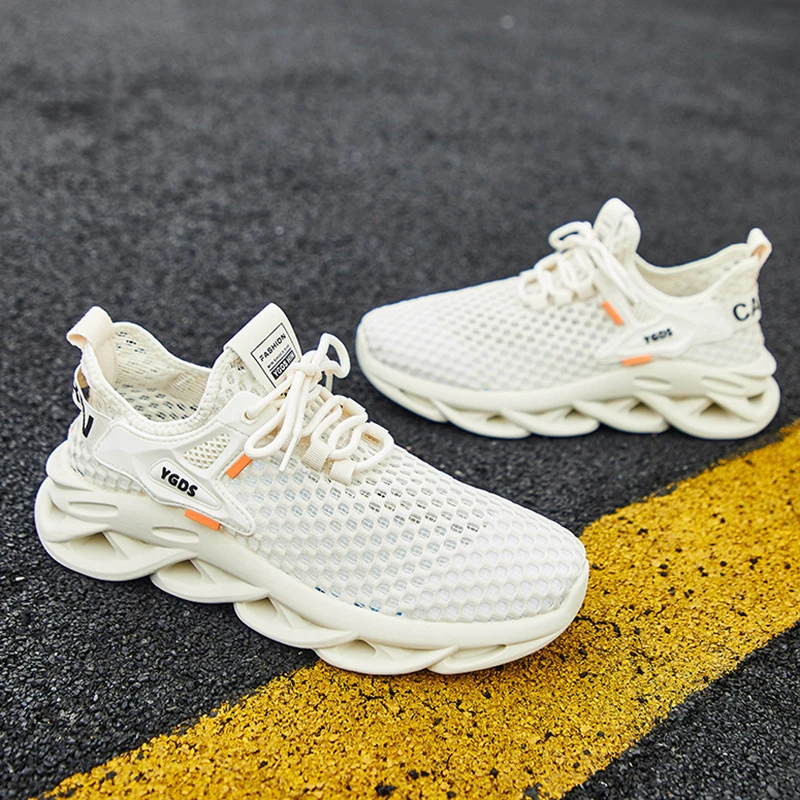 2025夏季新款飞织鞋韩版运动女网面透气休闲鞋平底凉鞋男女同款