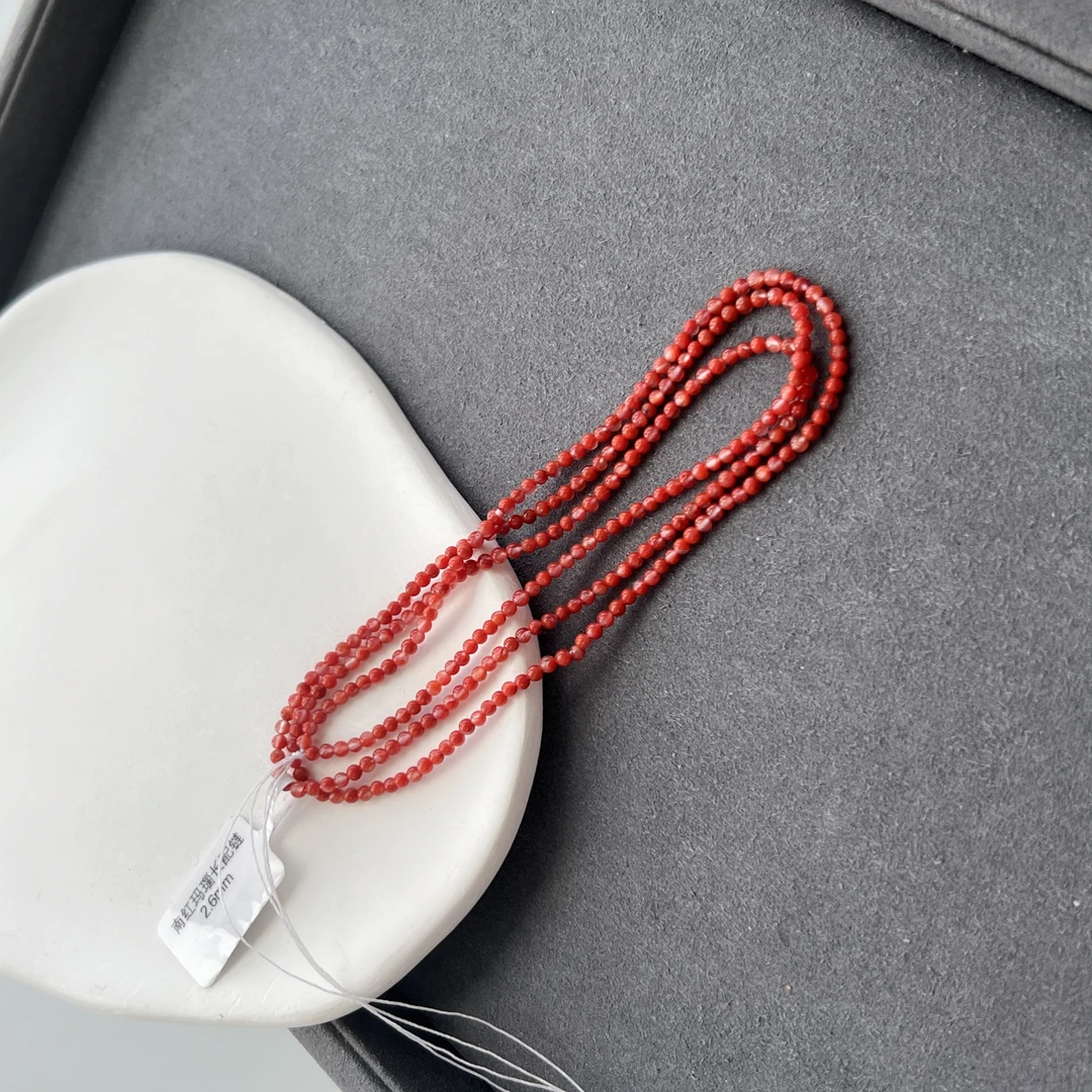 南红玛瑙长配链2.6mm