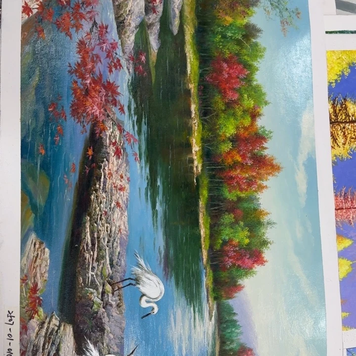 油画花花你可以试试我自己
