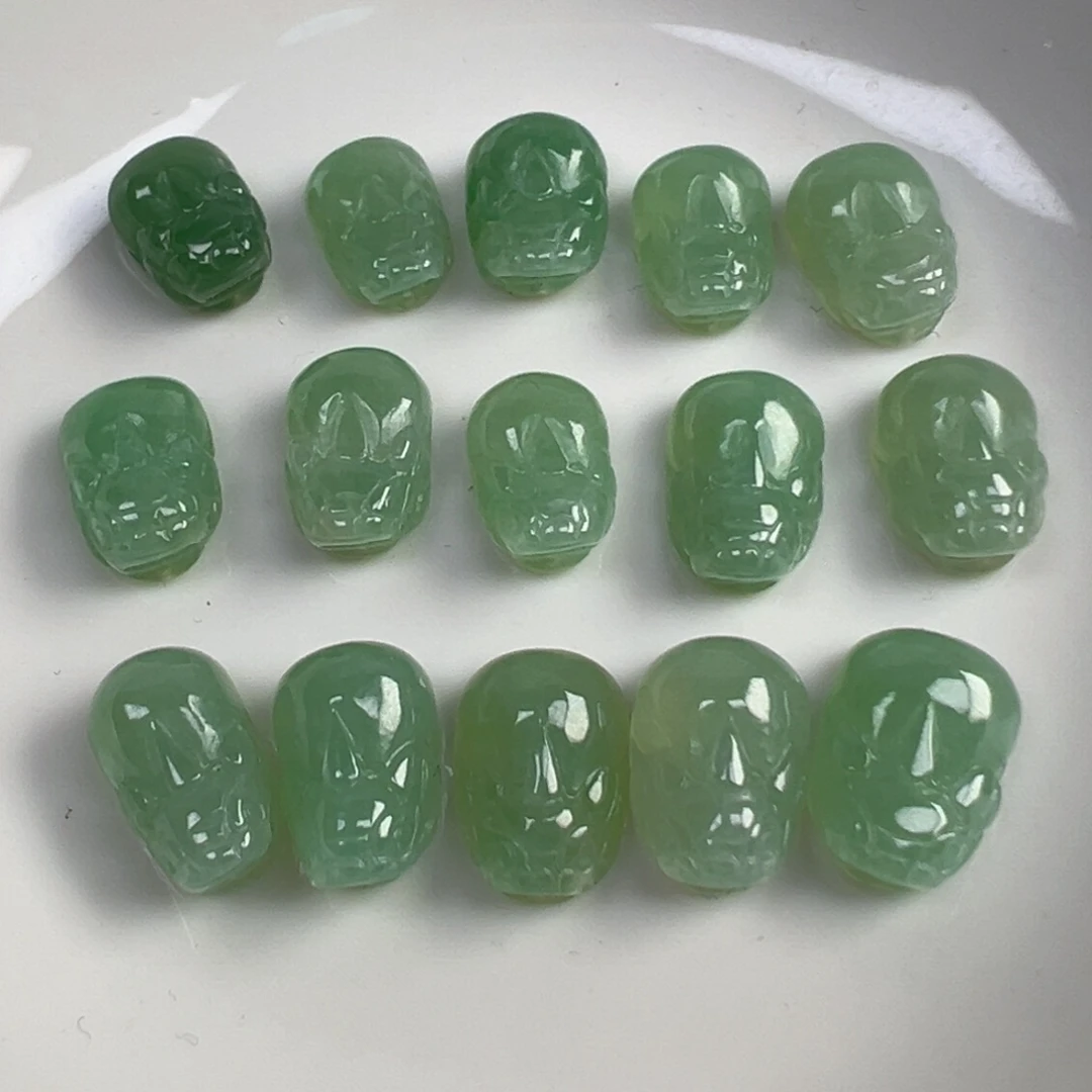 翡翠散珠翡翠貔貅一个可挑