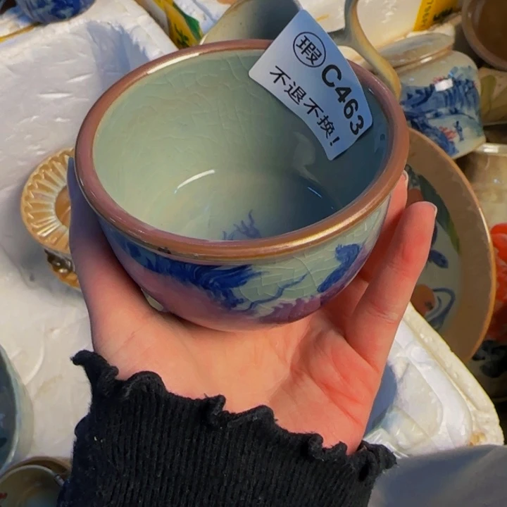 瓷片景德镇陶瓷手工手绘