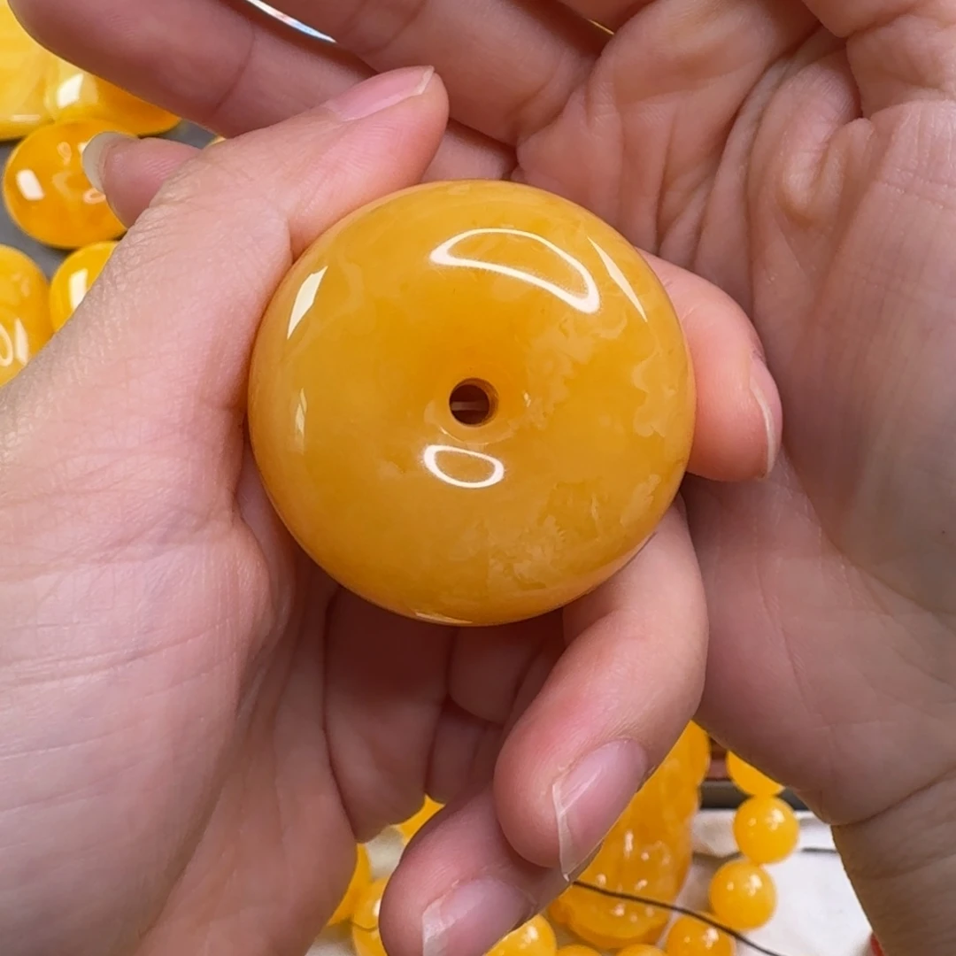 蜜蜡毛衣链未镶嵌@**师