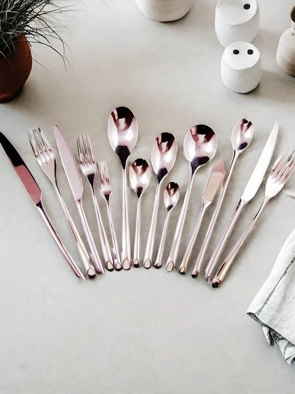 427棒材系列不锈钢餐具西餐刀叉勺牛排刀叉汤勺饭勺水果叉咖啡勺