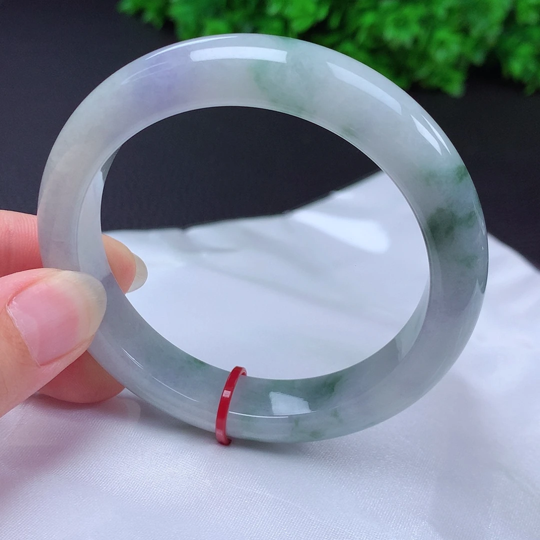 未镶嵌手镯翡翠57圈口431123