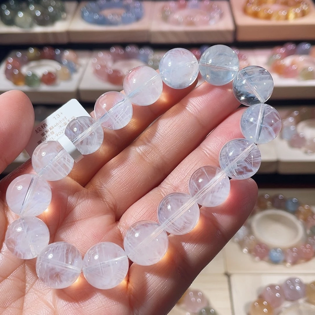 手链未镶嵌水晶蓝针手链