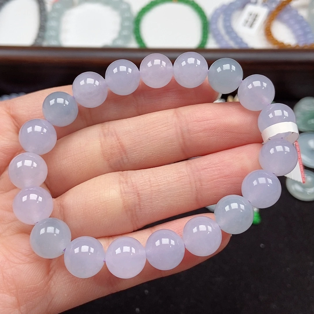 翡翠未镶嵌手串卡10