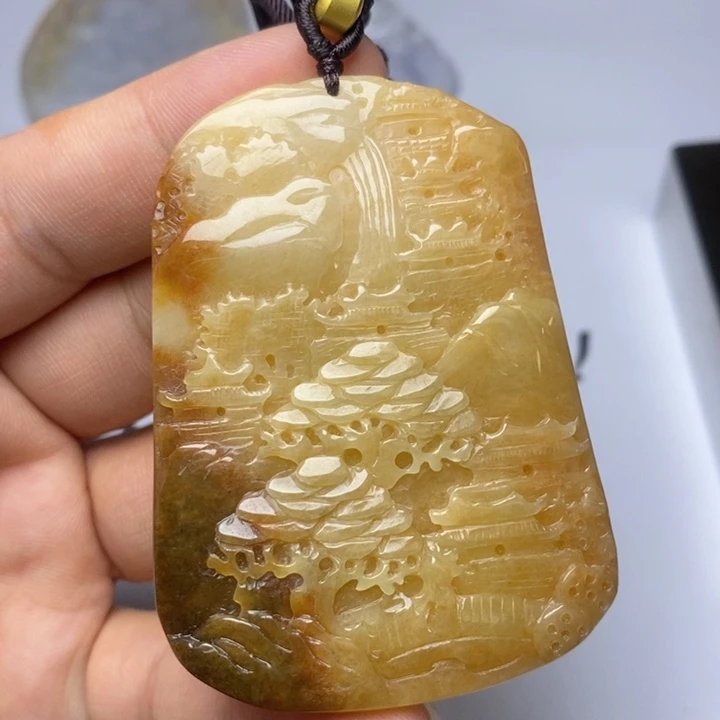 颈饰未镶嵌翡翠翡翠