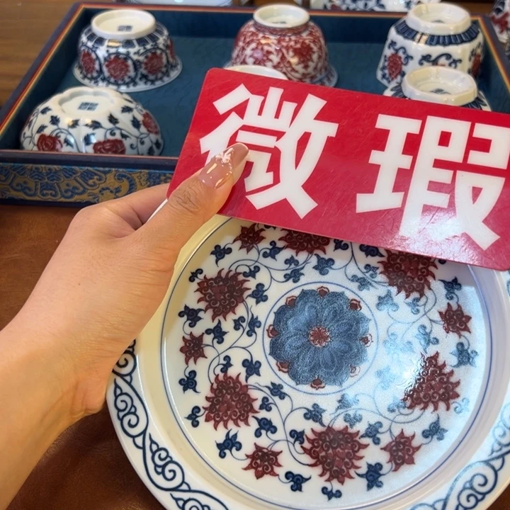 瓷片景德镇陶瓷手工手绘