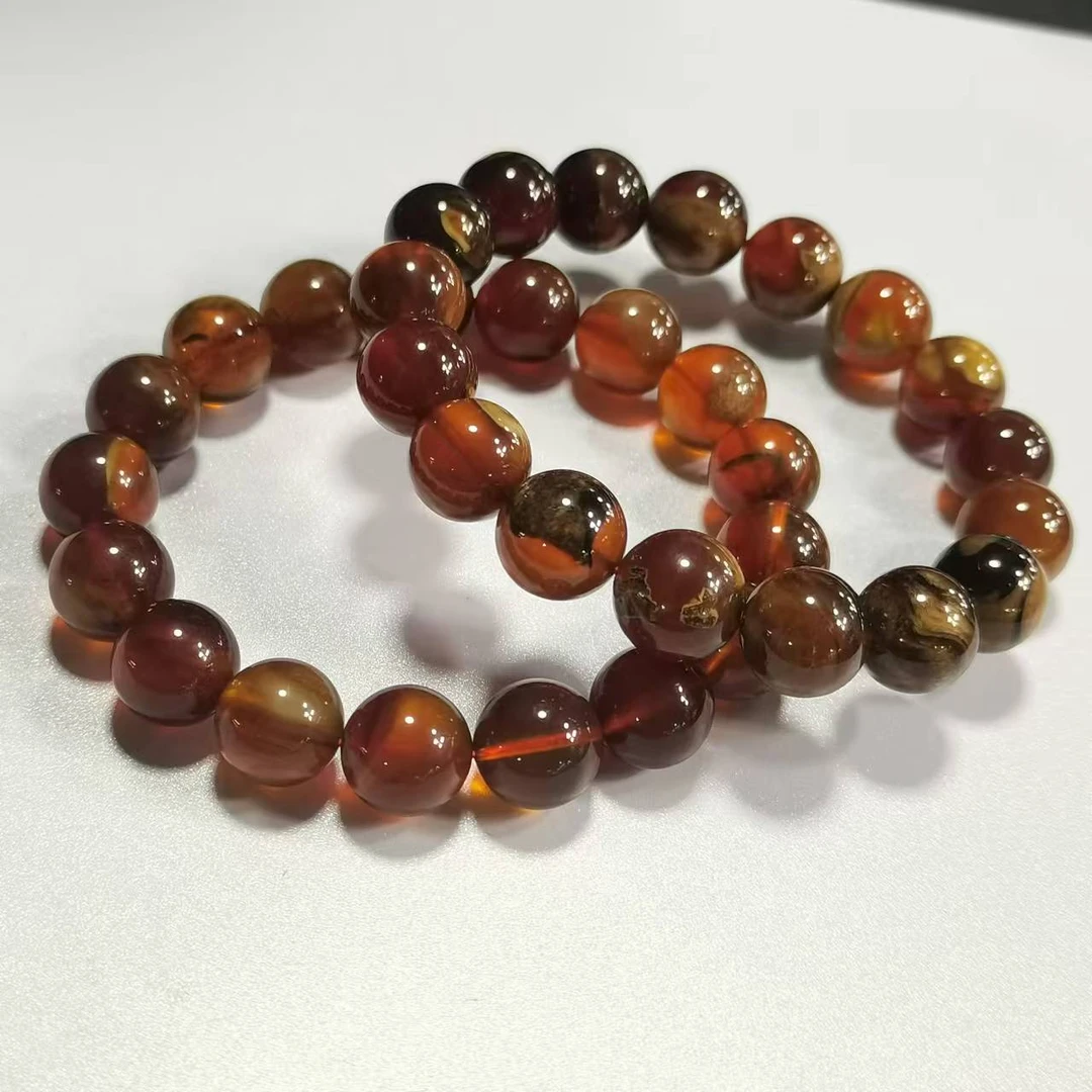 【康康严选】琥珀溶洞单圈手串K2【多样性发其一】约12mm+