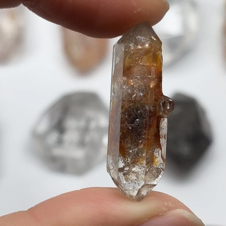 水晶颈饰未镶嵌红胶花闪灵钻32mm+