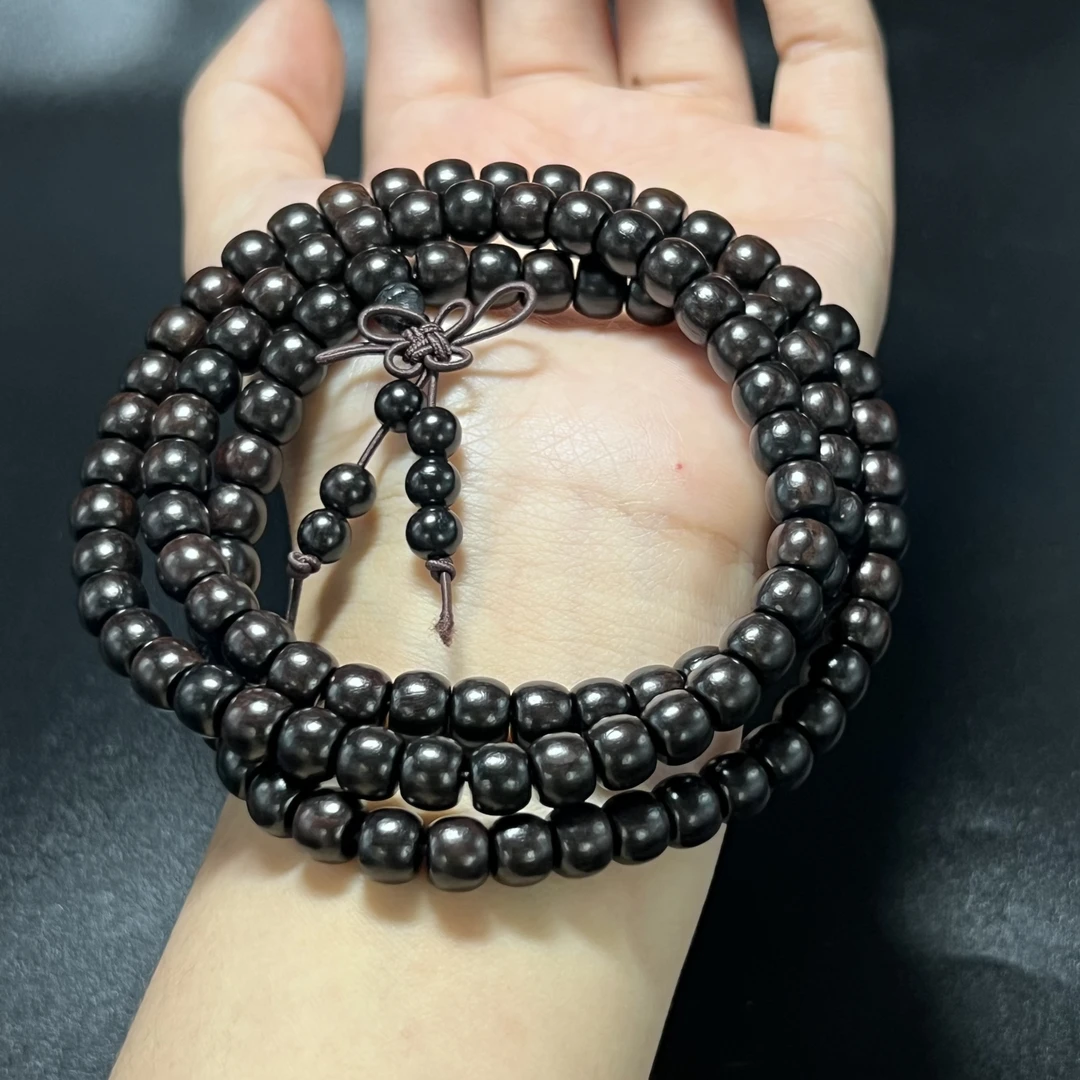 AH78 黑檀珠串 7mm