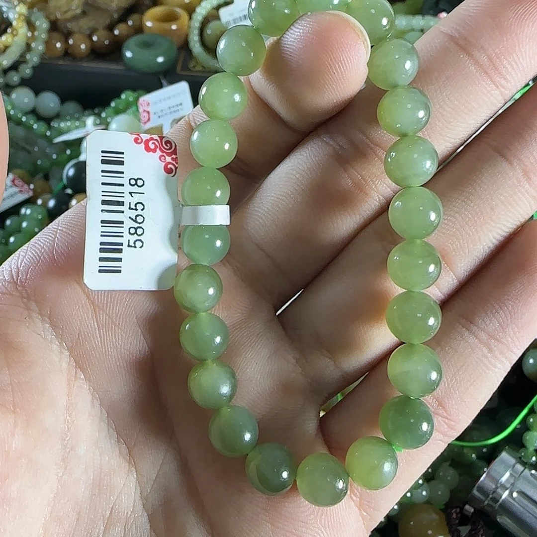 和田玉手链未镶嵌39