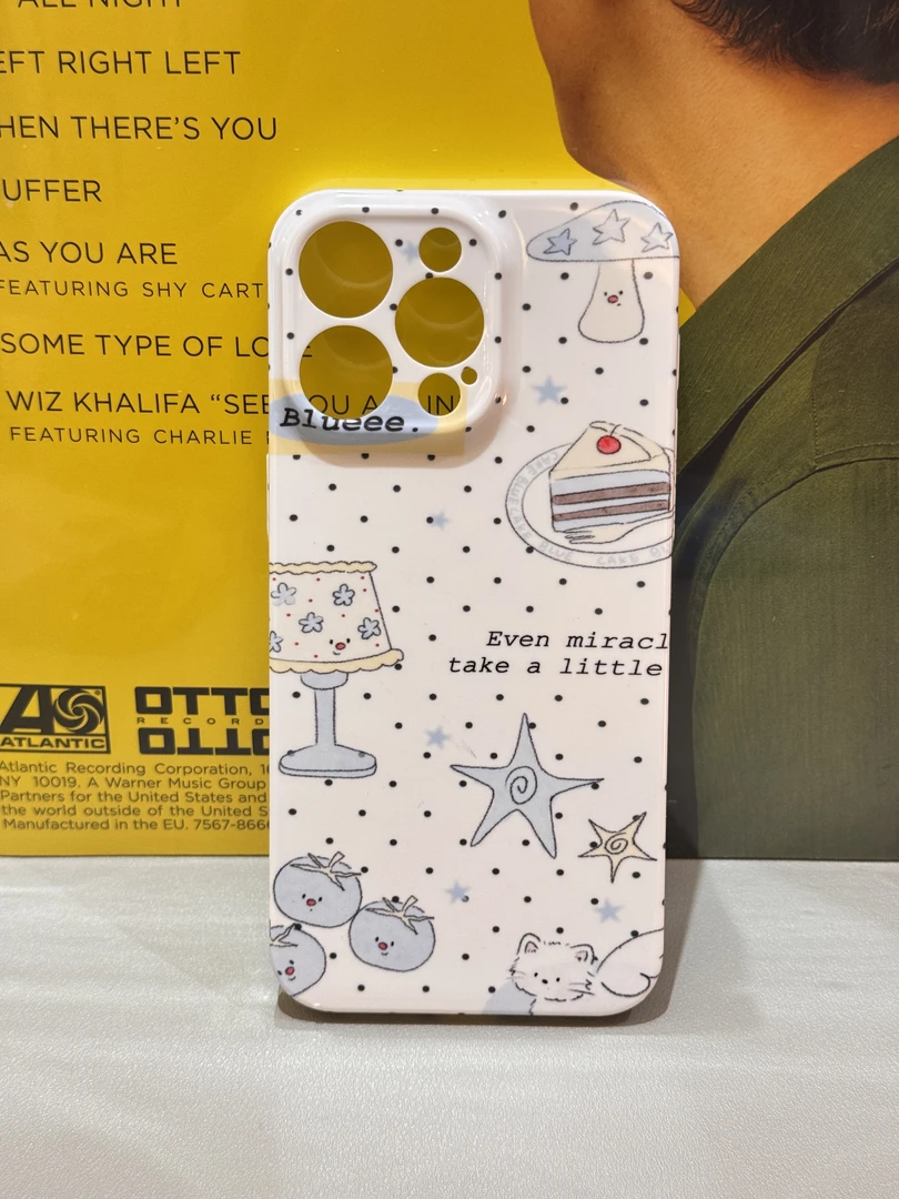 海盐薄荷手机壳适用于苹果16小米15华为p70荣耀300蓝色菲林保护壳