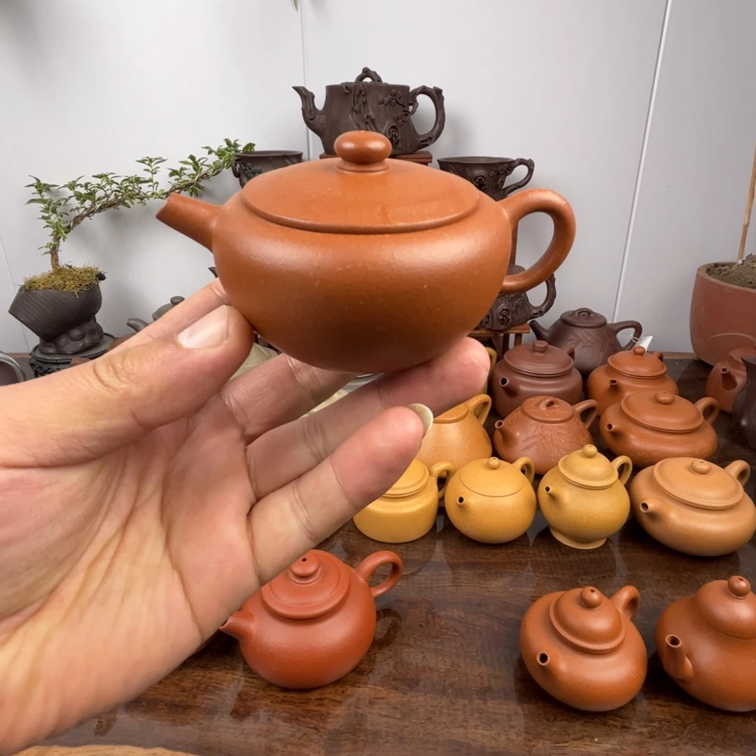 紫砂茶壶［福利款］香玉 降坡泥半手140cc