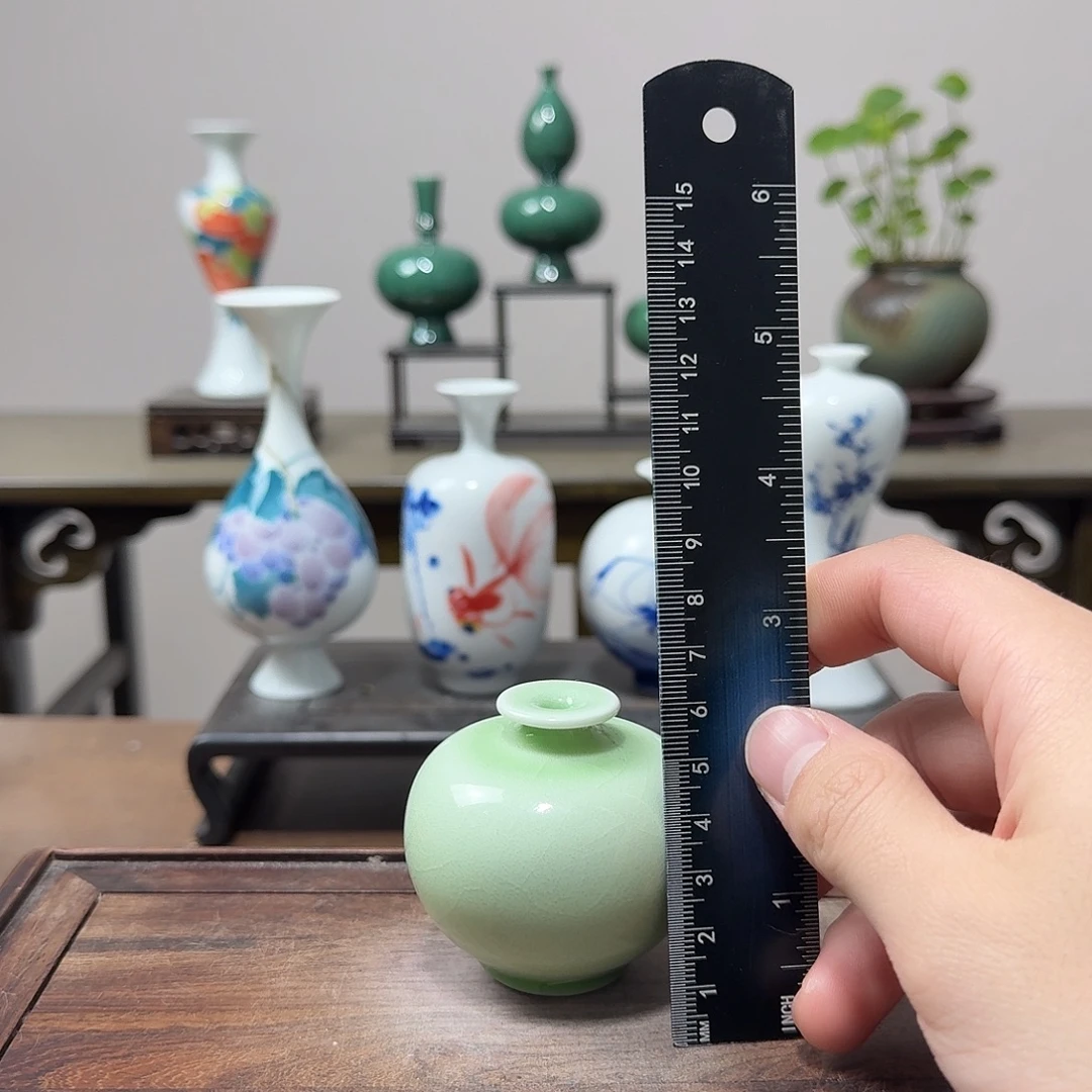 陶瓷手工非常迷你小花器