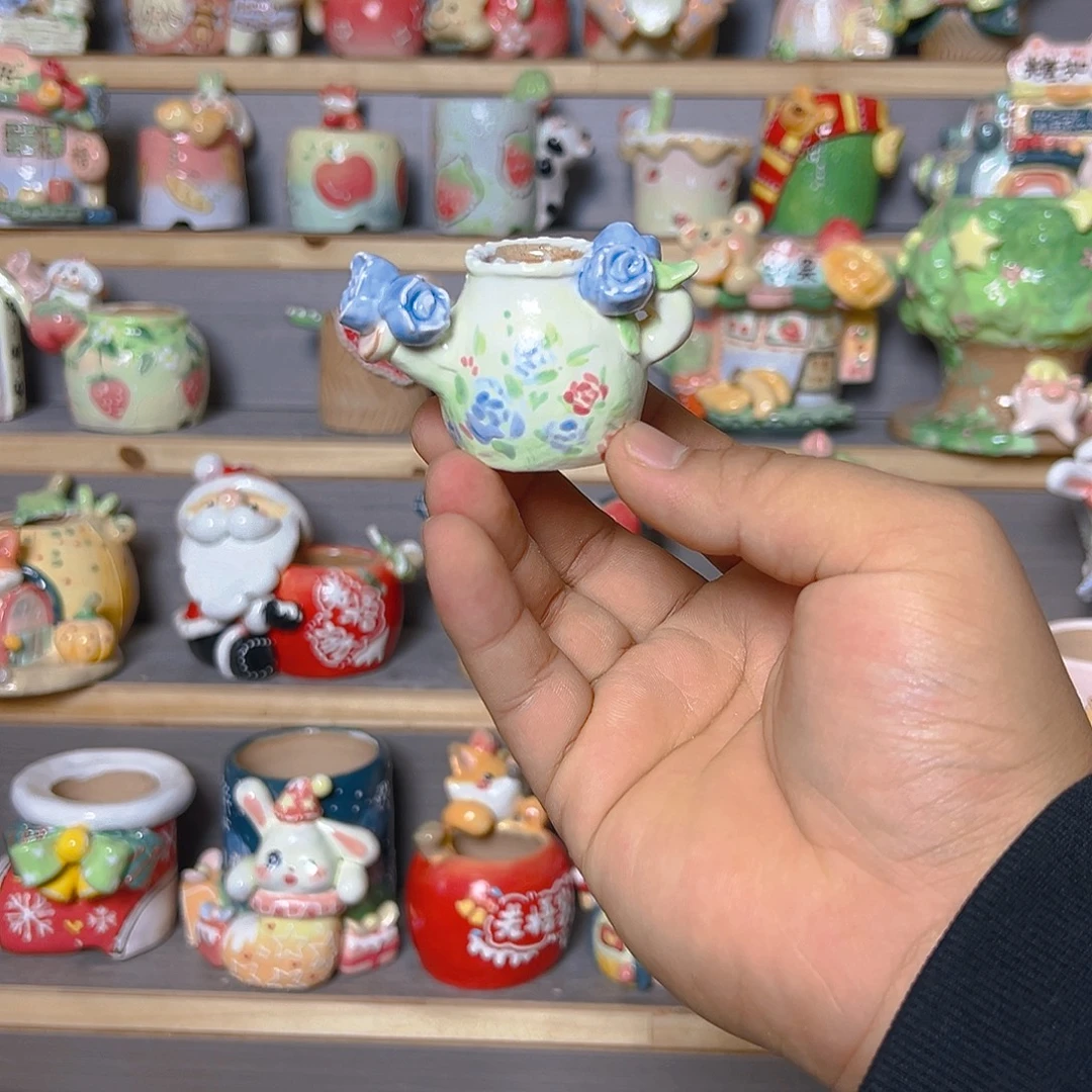 ****️老梧家的手工多肉花盆