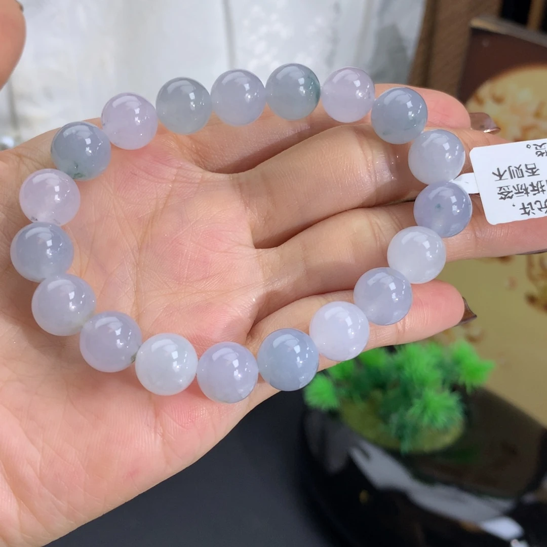 未镶嵌手串翡翠卡10冰胶马卡龙手串
