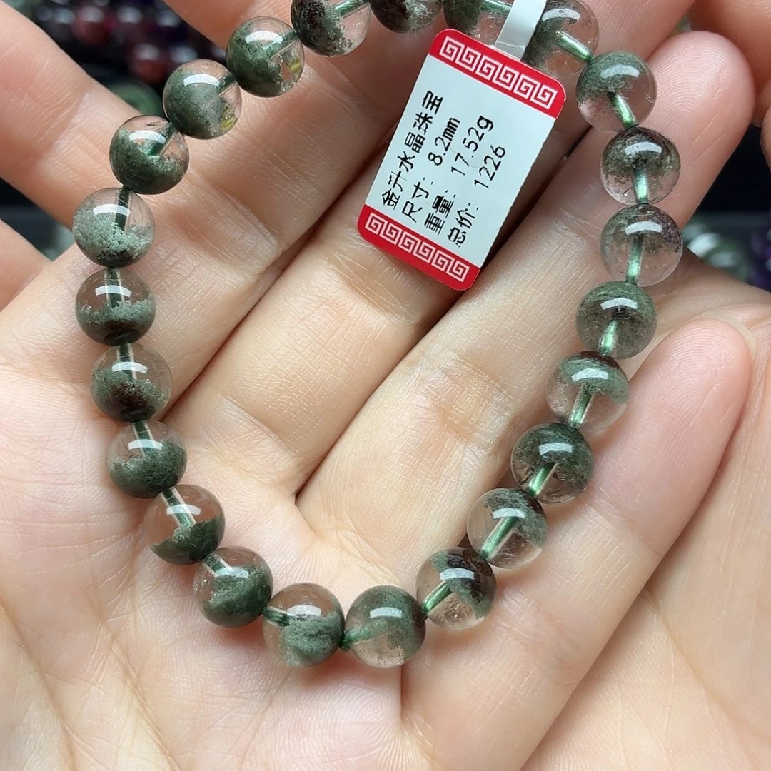 水晶手链未镶嵌天然水晶