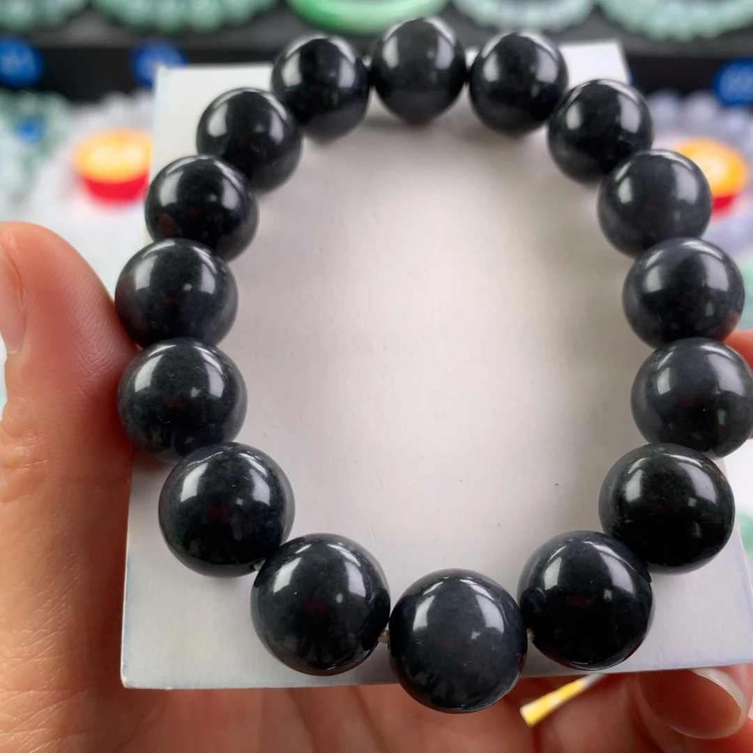 翡翠未镶嵌手链卡13