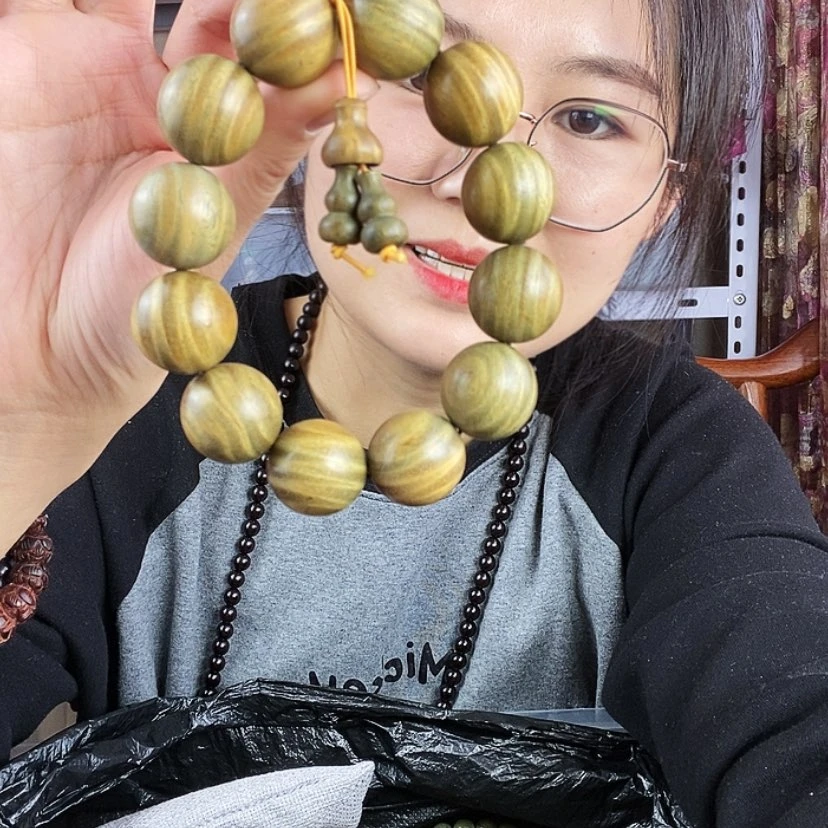 【闪购商品】东非黑黄檀（紫光檀）绿檀2.0水波