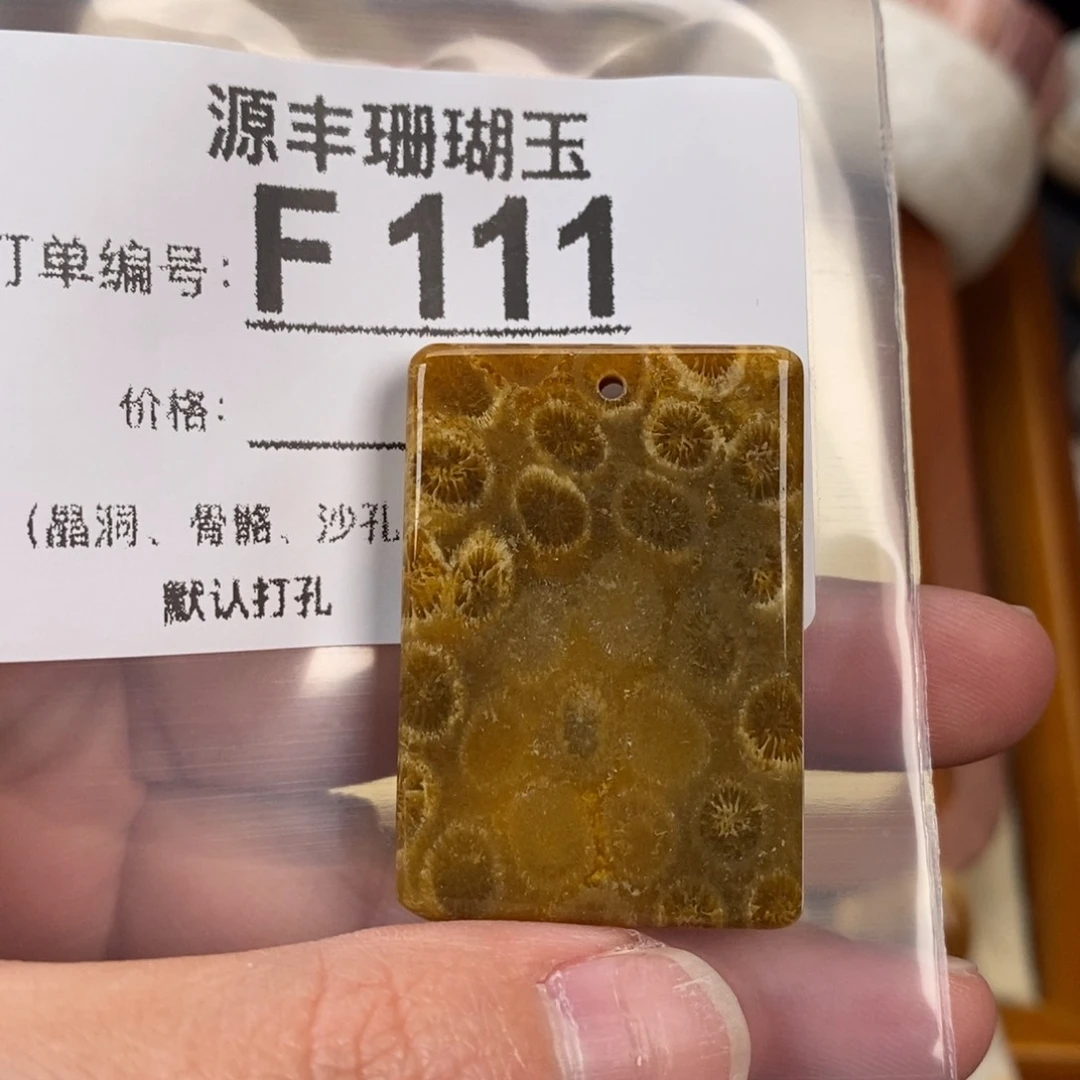 硅化玉颈饰未镶嵌去***条