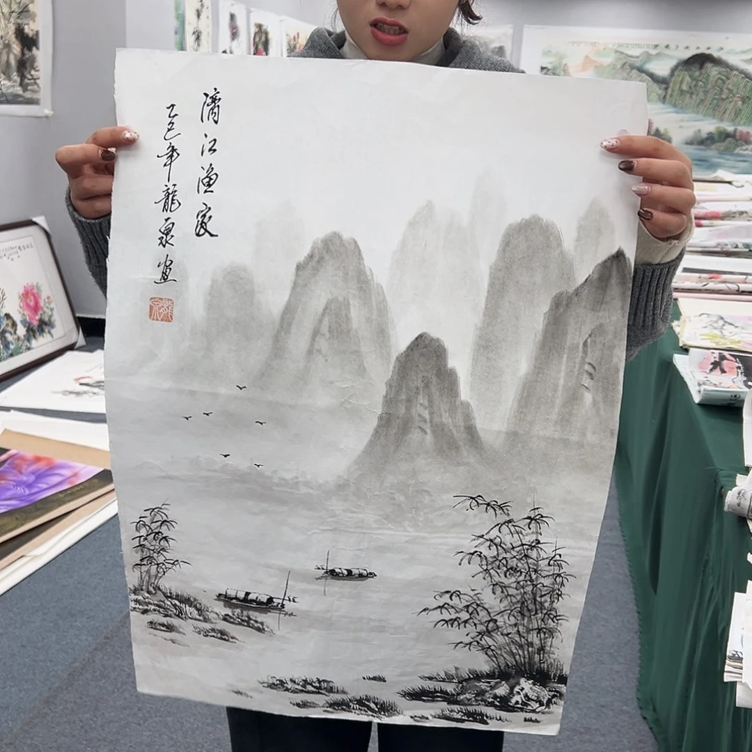 国画手绘国画大捡漏