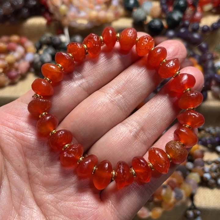 玛瑙/玉髓合金手链