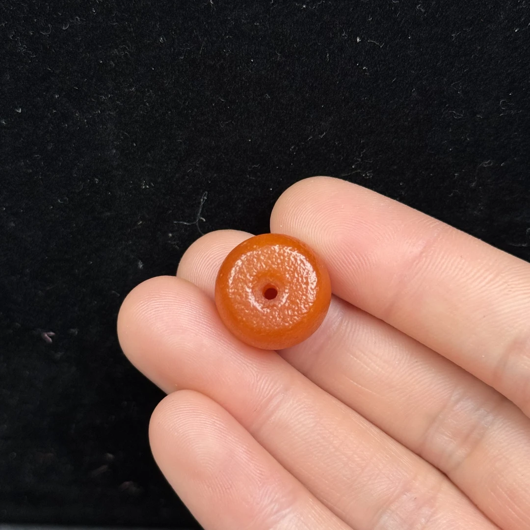 Y6459天然原矿蜜蜡 老蜡墩子 16*12mm抖音基地质检发货