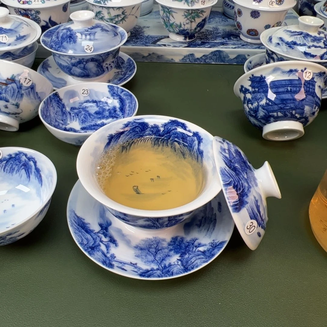 木木景德镇纯手工纯手绘茶具30