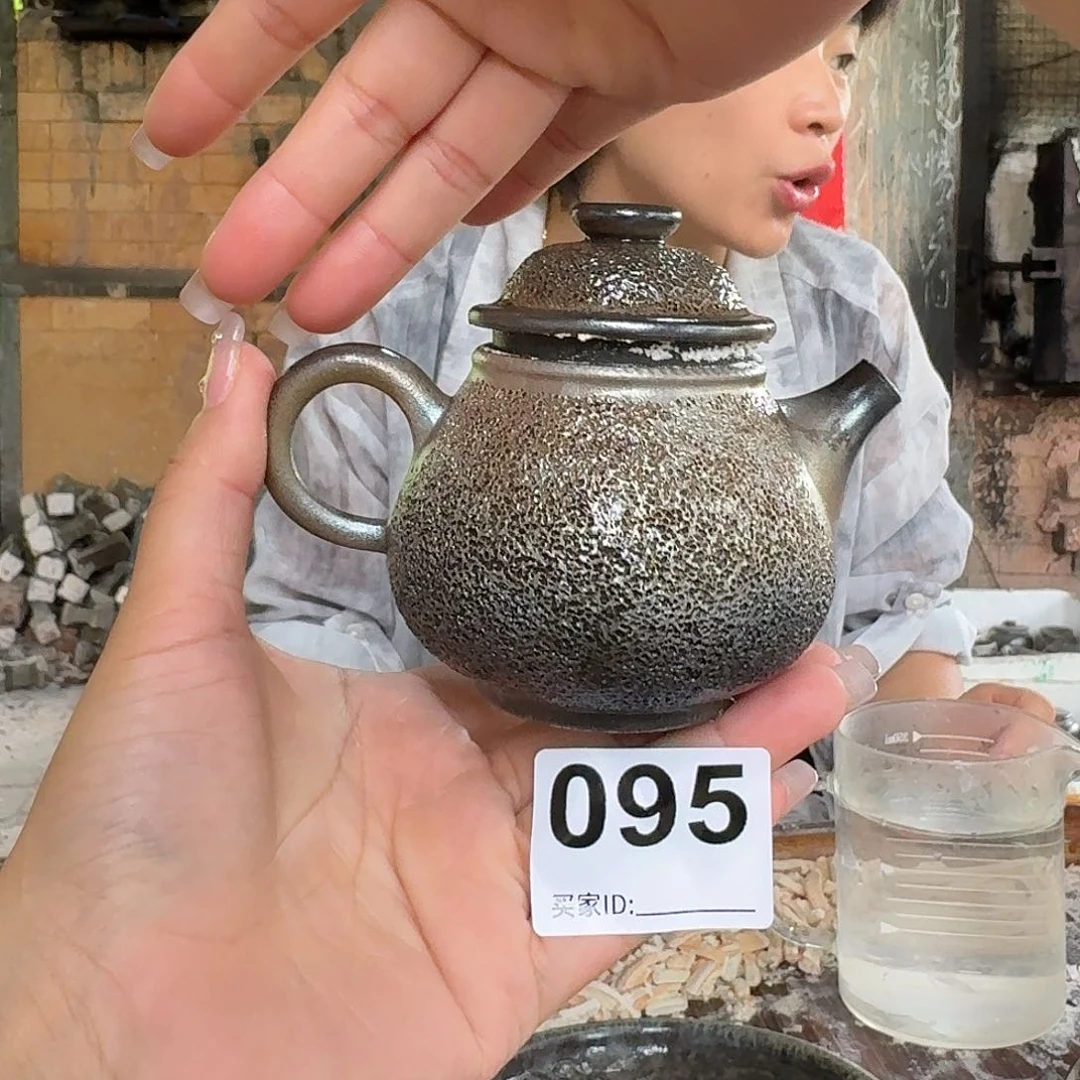 杯大**川坭兴陶纯柴烧原矿泥料纯手工壶
