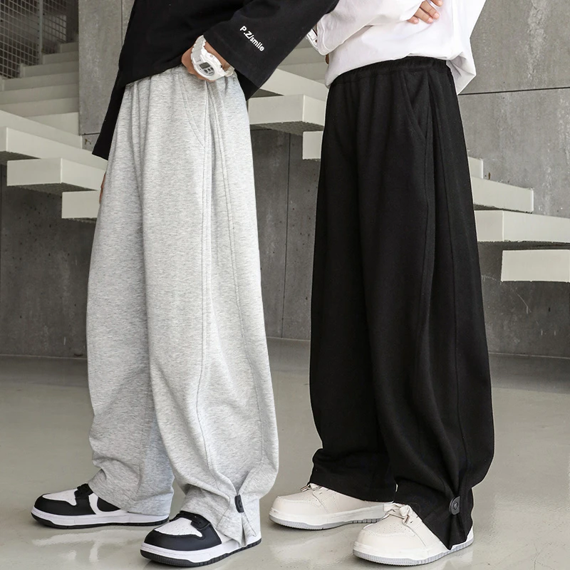 男童裤子春秋季青少年2025新款儿童休闲运动长裤中大童男孩春装潮