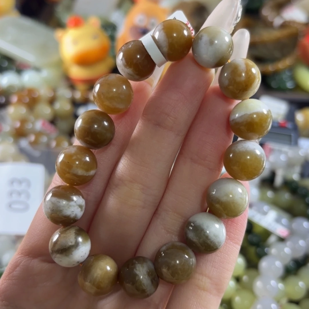 和田玉未镶嵌手链33