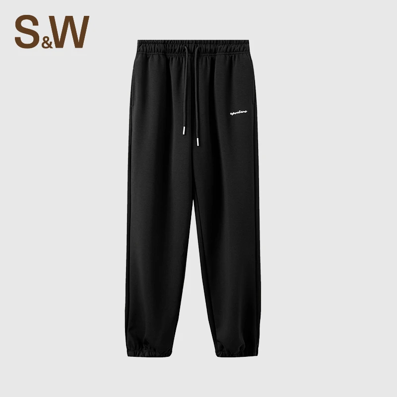 SW速惟 冬季新款棉感运动束脚裤休闲宽松百搭 6421