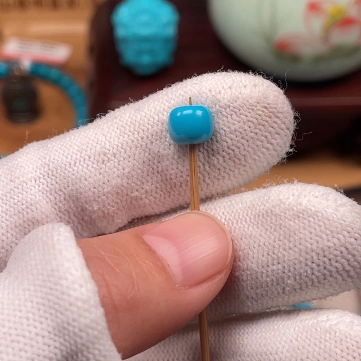 卡***吡绿松石未镶嵌珠宝奇石7.2