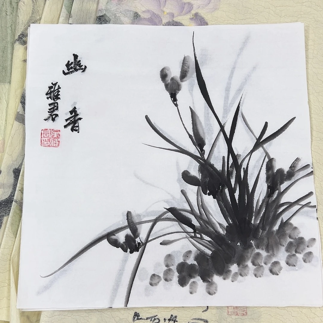 国画宣纸国画纯手绘作品