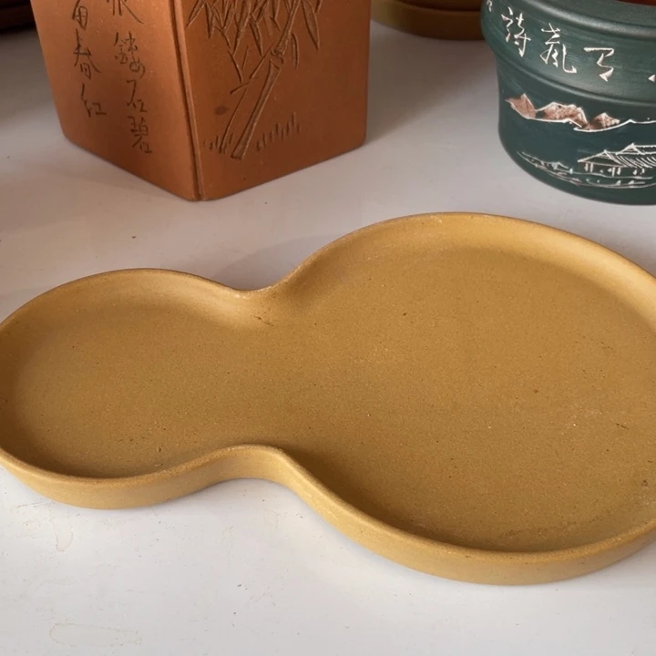 紫砂茶壶葫芦段泥