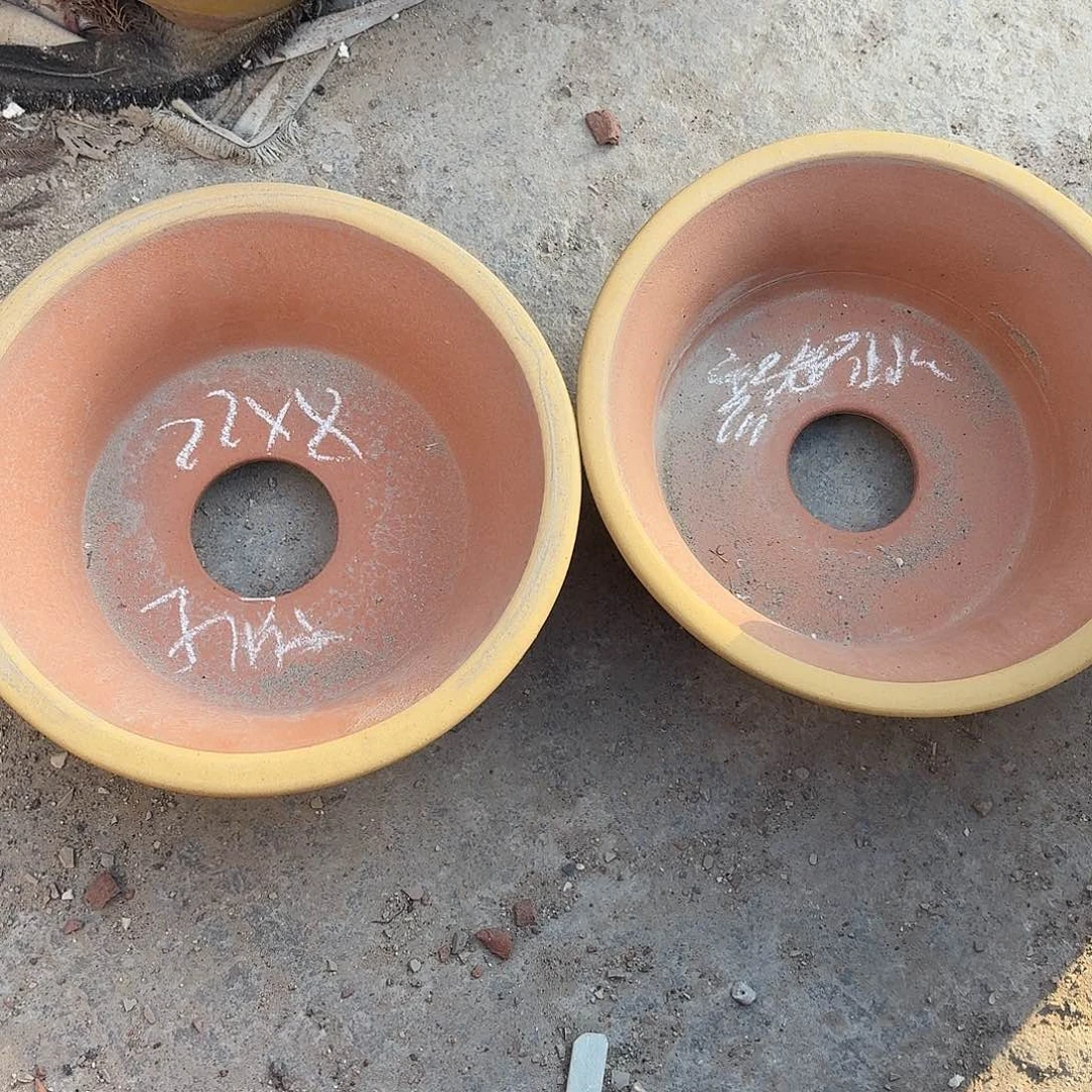 宜兴紫砂花盆，现货发