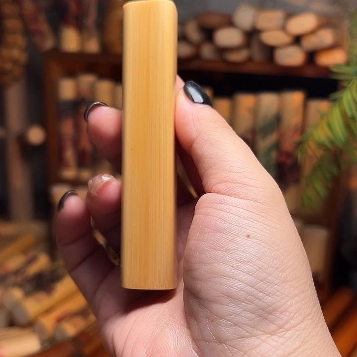 竹推*丶实心玉竹手把