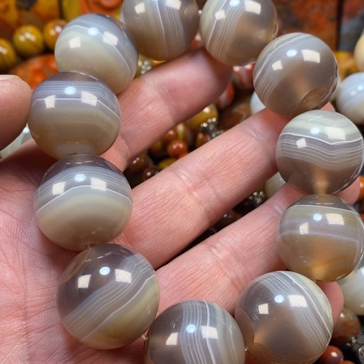 未镶嵌手链玛瑙/玉髓老****》