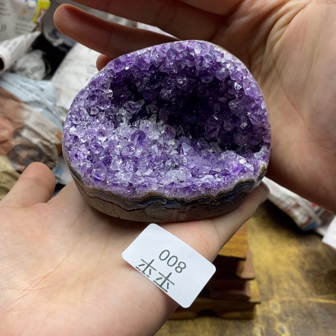 紫晶乌拉圭未镶嵌