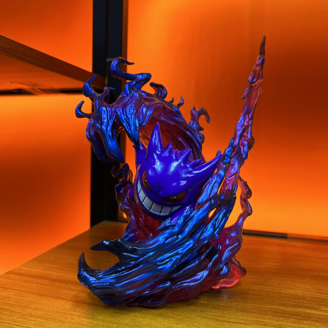 宠物GK国产小精灵太阳图鉴耿鬼手办桌面模型摆件礼物