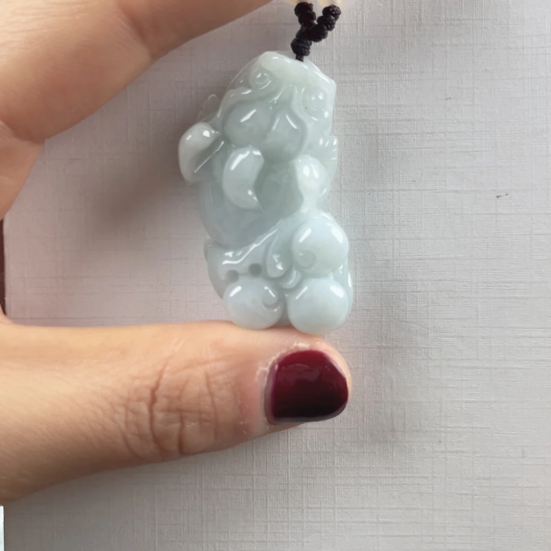 翡翠未镶嵌颈饰貔貅39微瑕介意勿拍不退不换