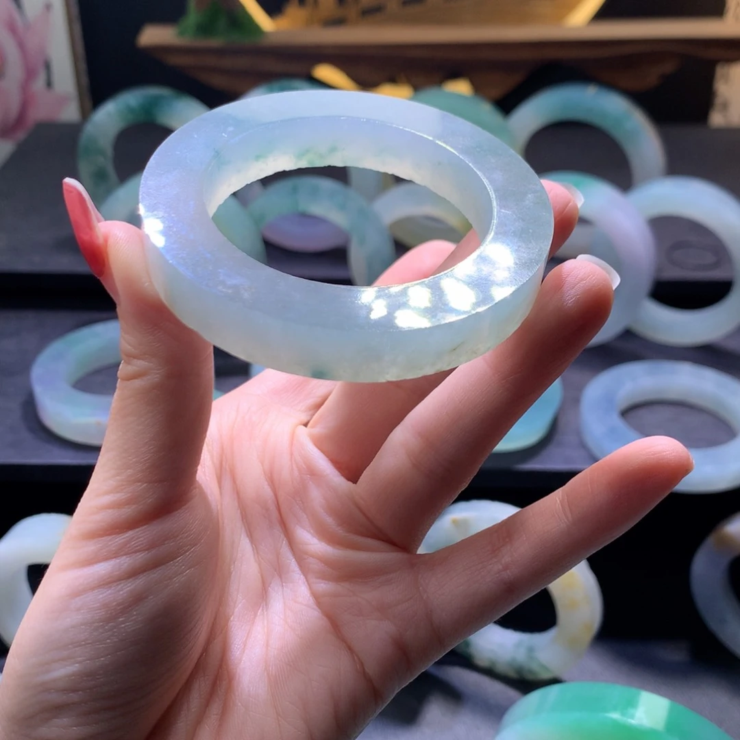 定制翡翠翡翠手镯定制未镶嵌