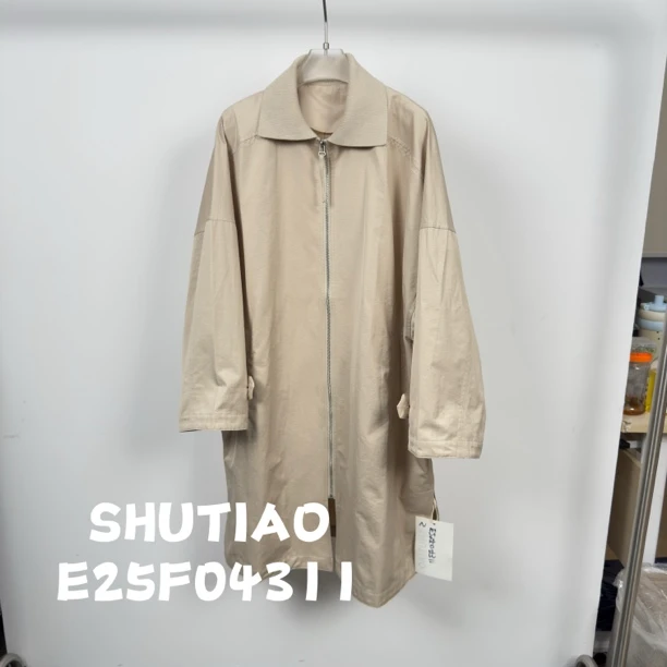 【SHUTIAO】2025夏季：新款小众设计款外套E25F04311
