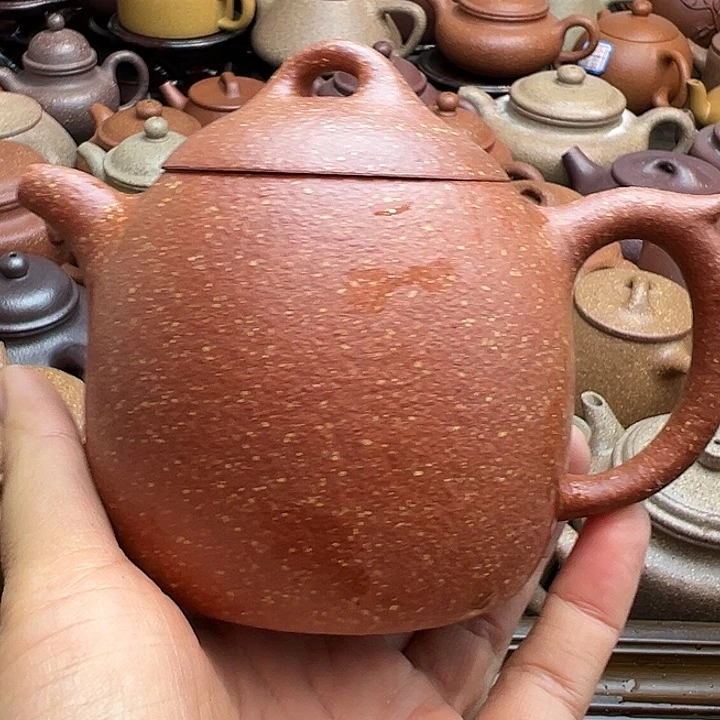 紫砂茶壶红降秦权